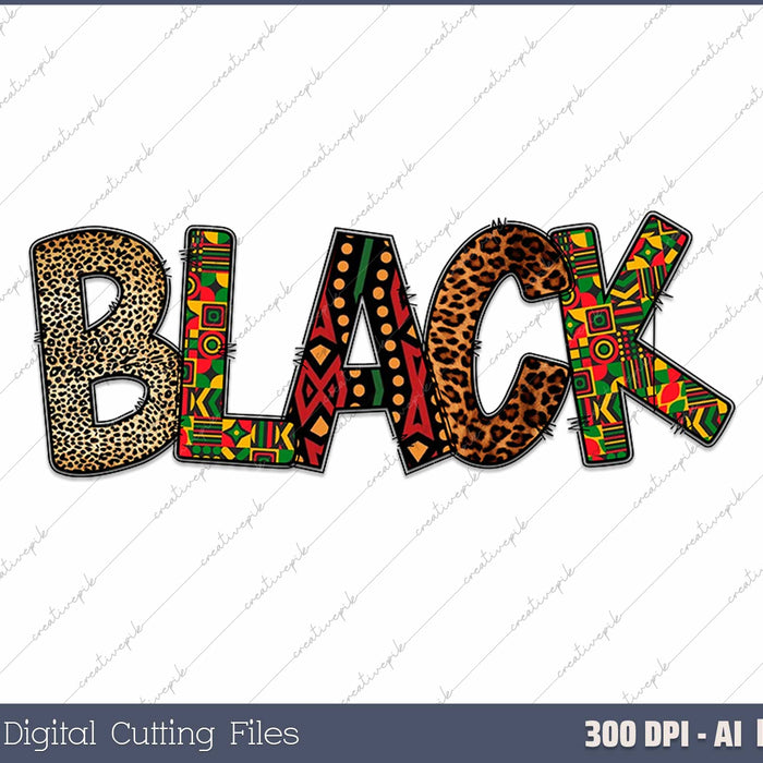 Black History AI PNG Sublimation Files