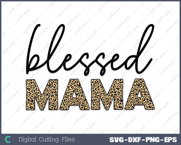 Blessed MAMA Leopard And Boho