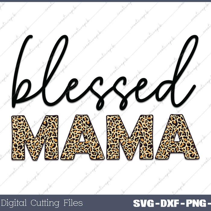 Blessed MAMA Leopard And Boho