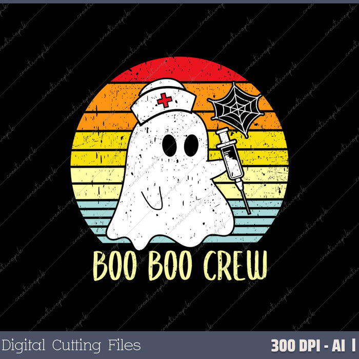 Boo Boo Crew Nurse Halloween Nurse