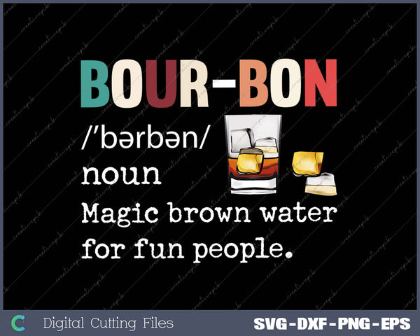 Bourbon Definition Drinking Quote Magic Brown Water Kentucky 