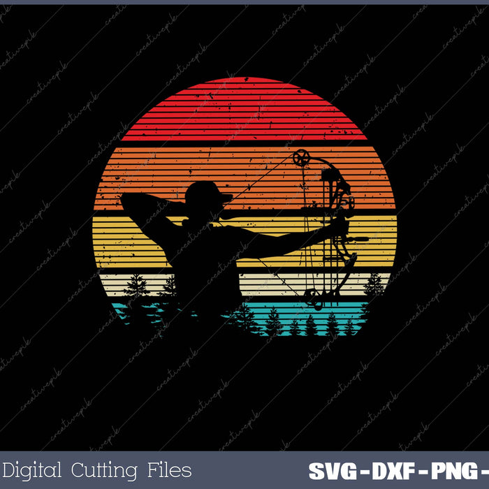 Bow Hunter Gift Bow Hunting Vintage Archery Archer Gift 