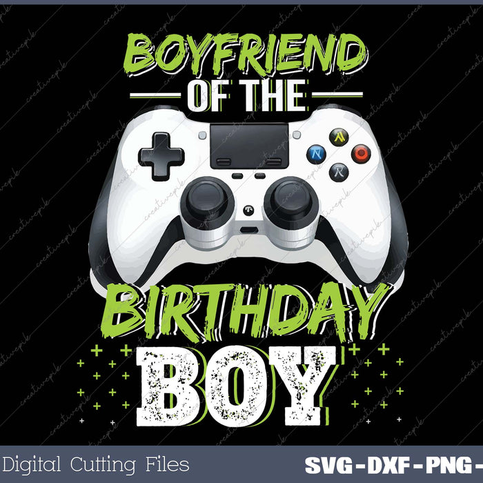 BoyFriend of the Birthday Boy Matching Video Game Birthday