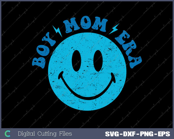 Boy Mom Era Mother's Day SVG PNG Cutting Printable Files