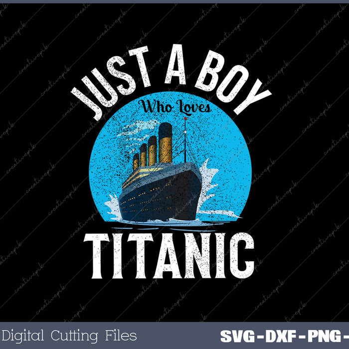 Boys Who Just Love The RMS Titanic