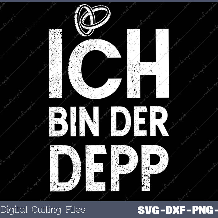 Bräutigam Kostüm Herren JGA Männer SVG PNG Cutting Printable Files