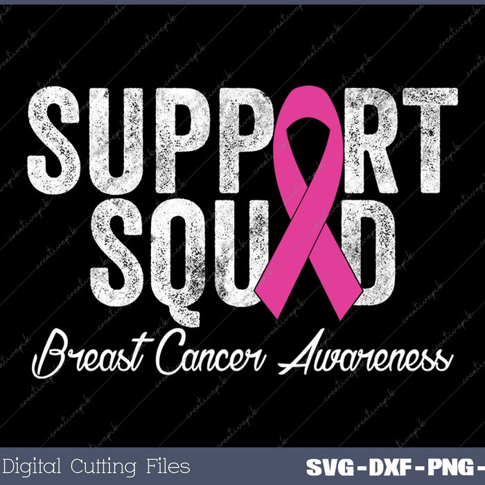 Breast Cancer Warrior Support Squad Breast Cancer Awareness 