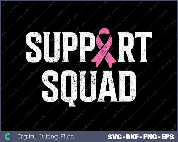 Breast Cancer Warrior Support Squad Breast Cancer Awareness 