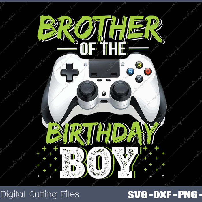 Brother of the Birthday Boy Matching Video Game Birthday Gift 