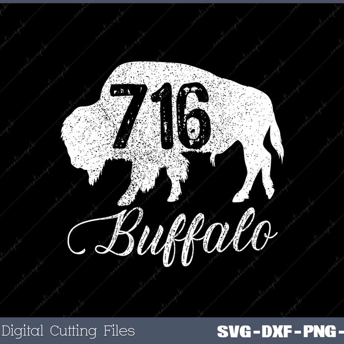 BFLO WNY, West New York for The 716 Area Code SVG Cut files