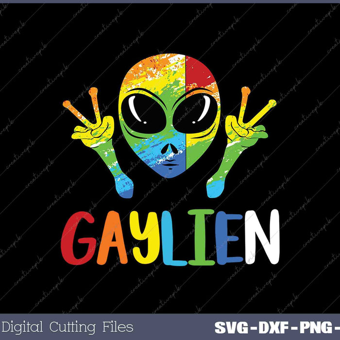 Buntes Alien Gaylien 