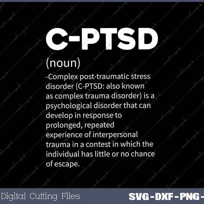 C-PTSD Definition Stress Awareness Mental Posttraumatic