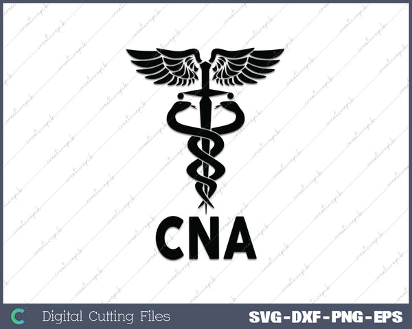 CNA- Medical SVG PNG Cutting Printable Files