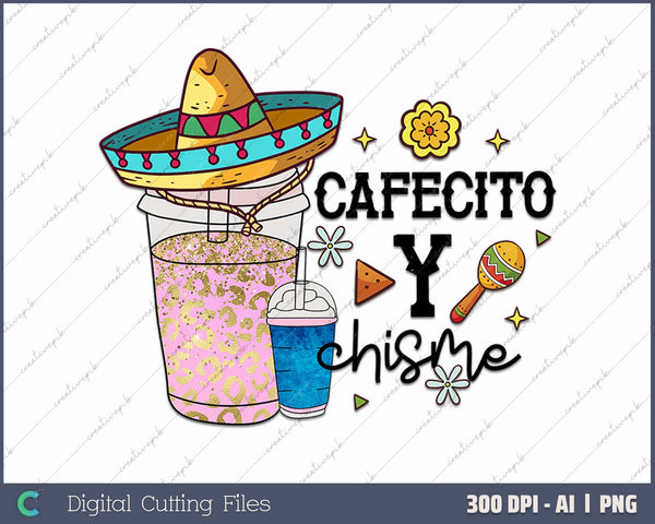 Cafecito Y Chisme Coffee Cups