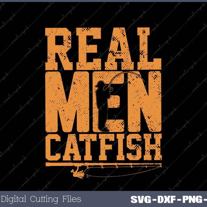 Catfishing Vintage SVG PNG Cutting Printable Files