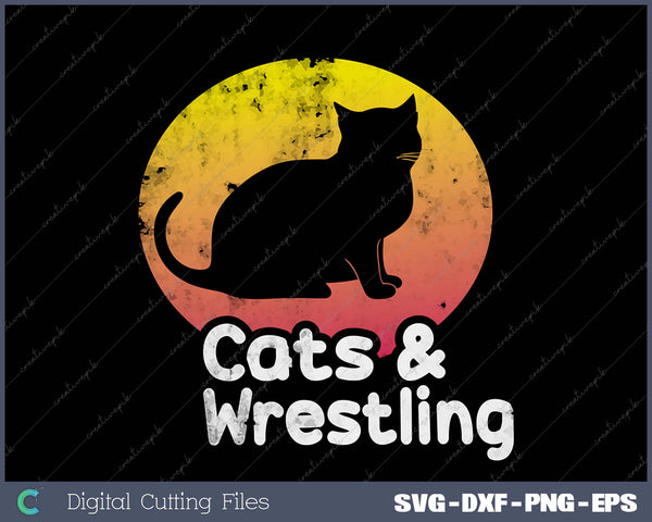 Cats and Wrestling Men's or Women's Cat and Wrestler