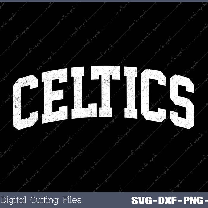 Celtics Mascot Vintage Athletic Sports