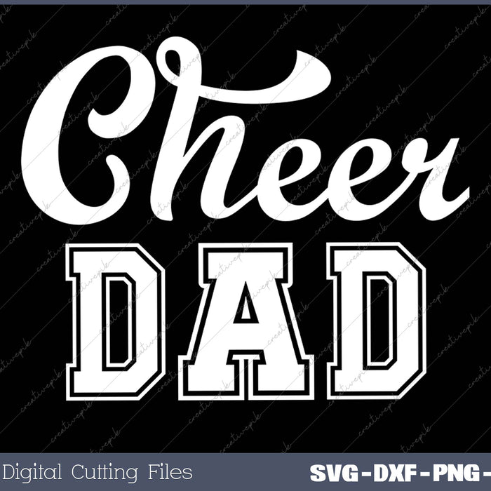 Cheer Father Funny Cheer Dad