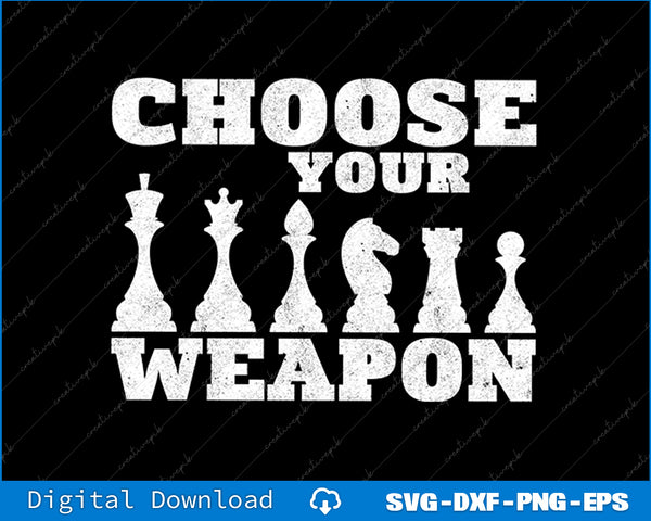 Chess Chessmen Chessboxing Chess Player SVG PNG Cutting File