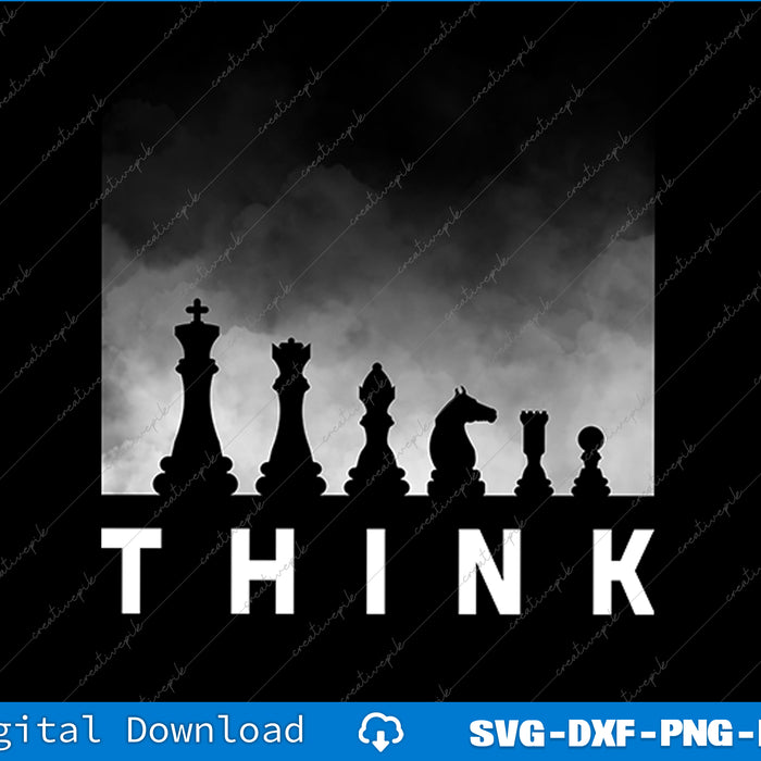 Chess Clothing for Chess Players SVG PNG Cutting Printable File