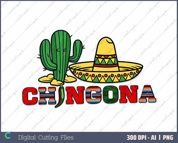 Funny Vintage Chingona