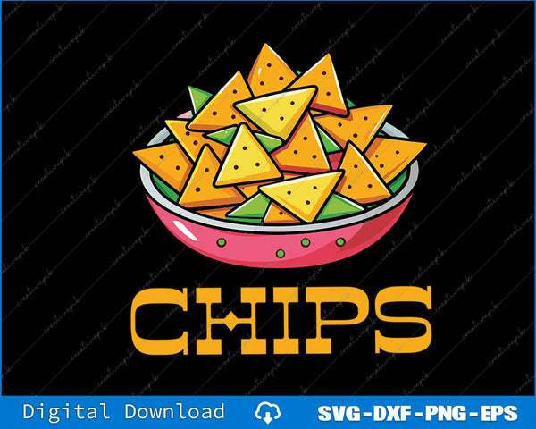 Chips And Salsa Matching Couple Halloween Cinco De Mayo Cute SVG PNG Printable File