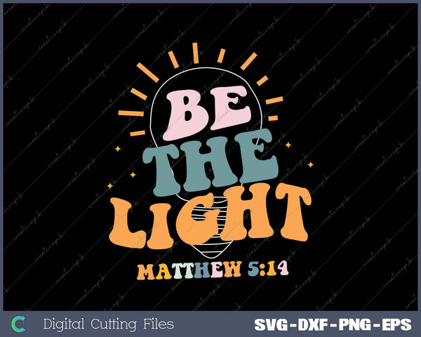 Christian Be The Light Women Jesus Faith