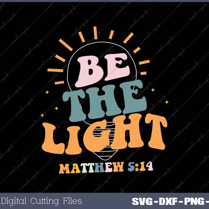 Christian Be The Light Women Jesus Faith