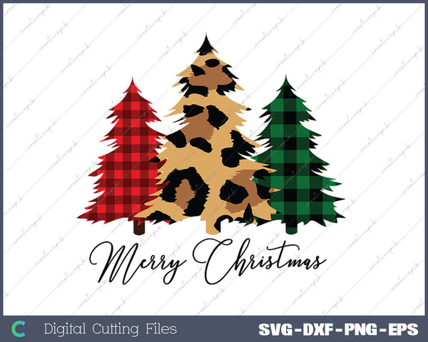 Christmas Tree Christmas SVG PNG Cutting Printable Files