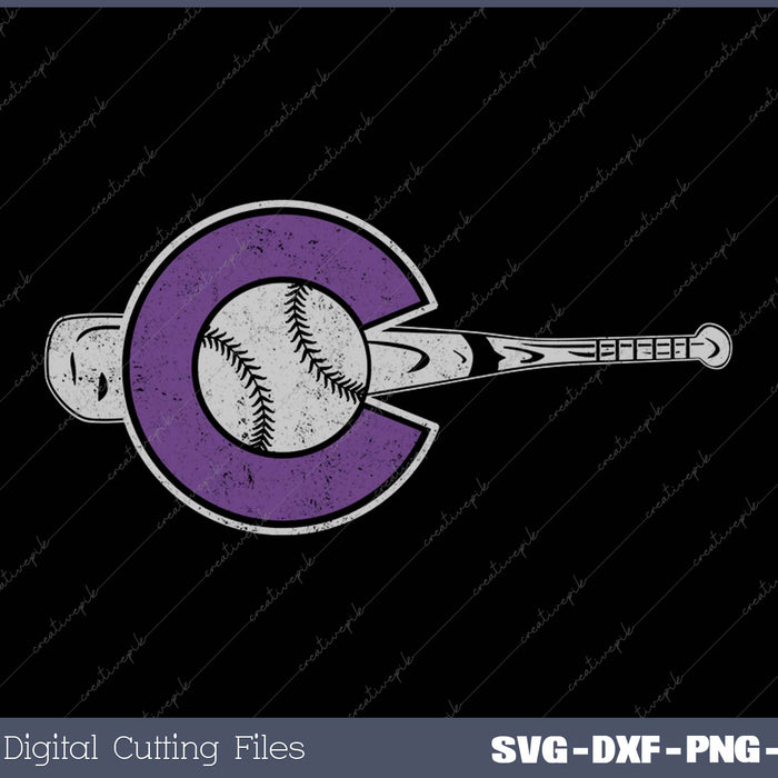 Colorado Baseball Colorado State Flag and Baseball Design