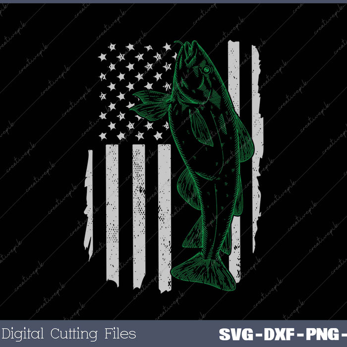 Cool Catfish Catfish Flag for Catfishermen SVG PNG Cutting Printable Files