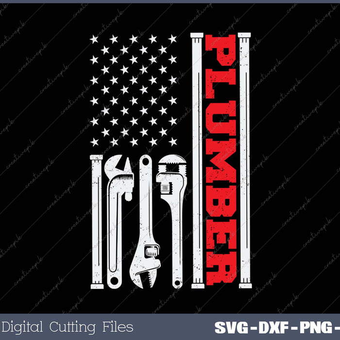 Cool Plumber Art For Men Dad Wrench Plumbing Novelty Plumber