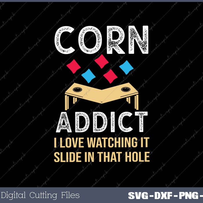 Corn Addict I Love Watching It Slide In That Hole