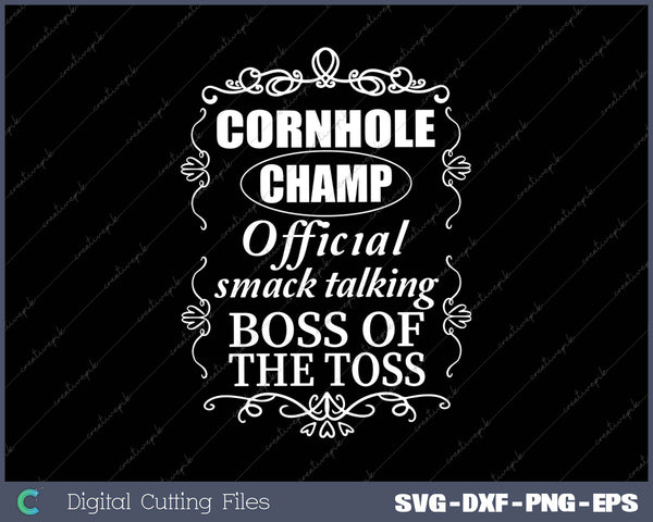 Cornhole Champion Boss of the Toss