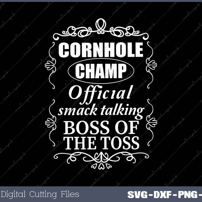 Cornhole Champion Boss of the Toss