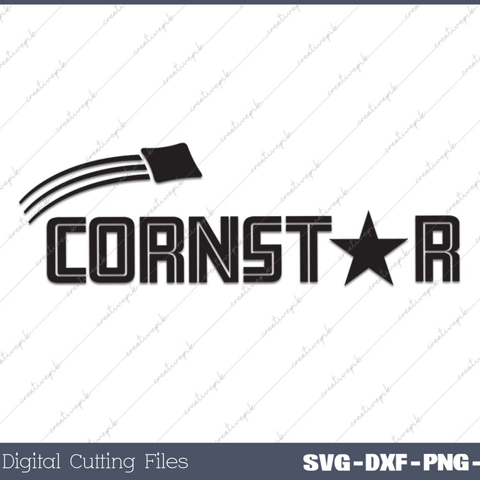 Best Cornstar SVG PNG Cutting Printable Files