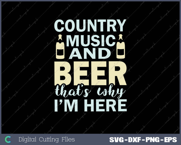 Country Music And Beer