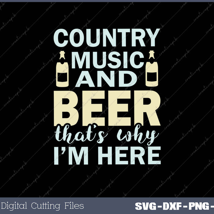 Country Music And Beer