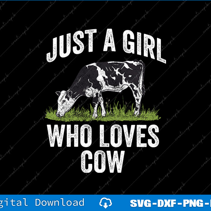 Cow Gift Cow Lover Accessories Cattle Farmer Stuff SVG PNG Printable Files