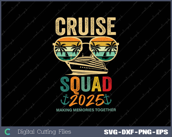 Cruise Squad 2025 Family Vacation Matching Group Summer 