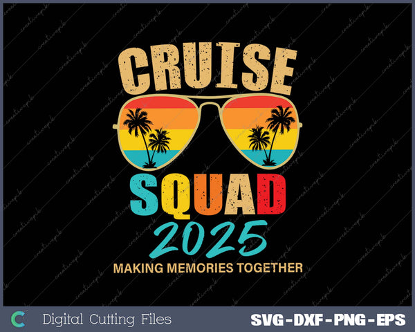 Cruise Squad 2025 Summer Vacation Matching Family Group