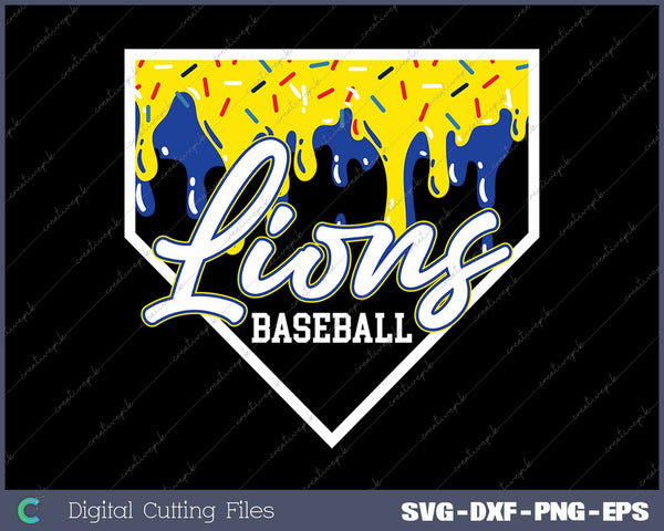 Custom Baseball Team Spirit Swoosh SVG PNG Cutting Printable Files