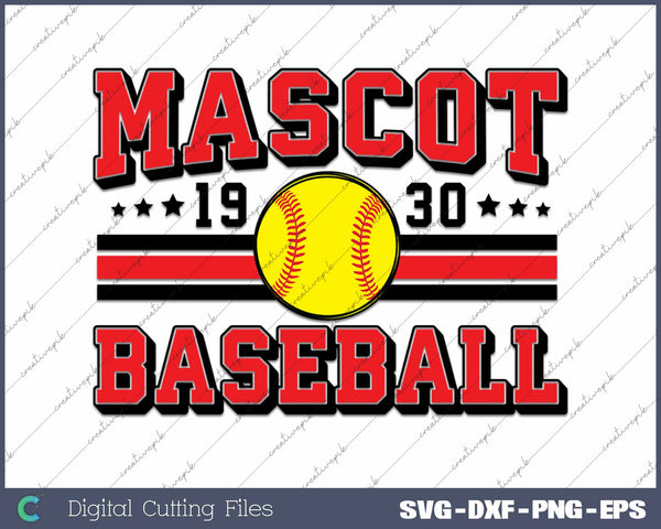 Custom Softball Team SVG PNG Cutting Printable Files