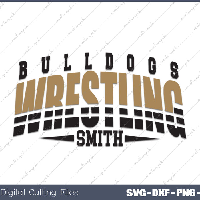 Custom Wrestling Svg Custom Wrestling Mom