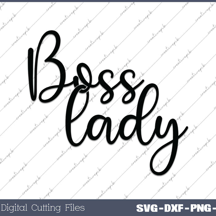 Cute Boss Lady Powerful Business 