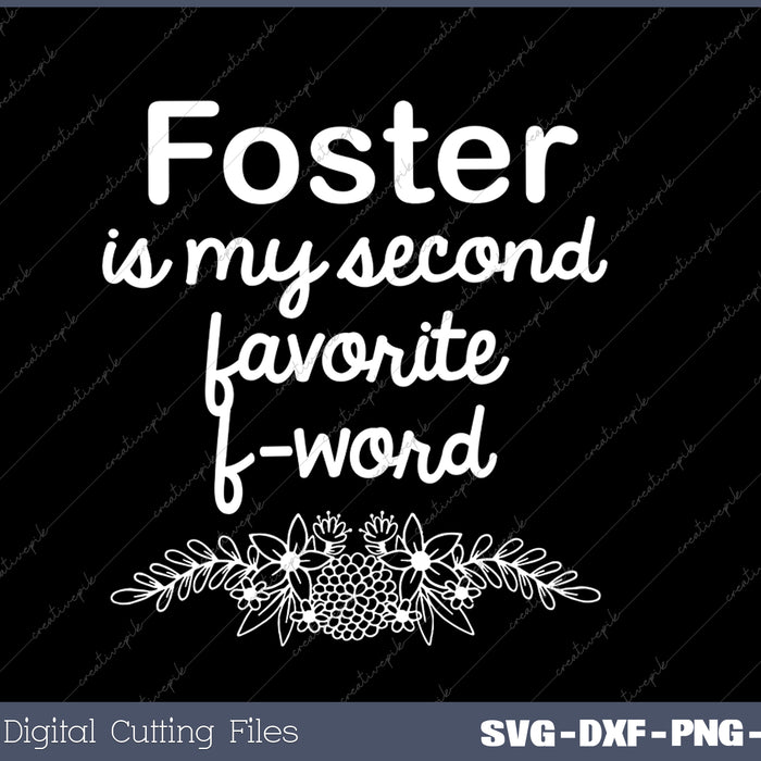 Cute Foster Mom Design For Mom Women Foster Mom Parent Care SVG PNG Cutting Printable Files