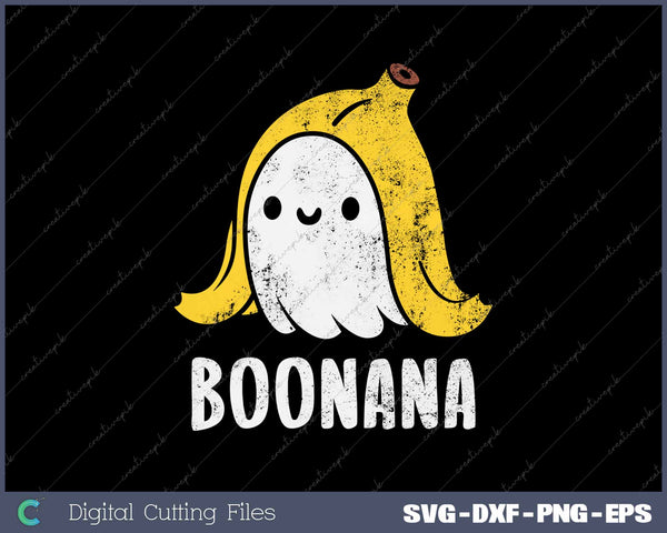 Cute Ghost Banana Halloween Costume Funny Boonana