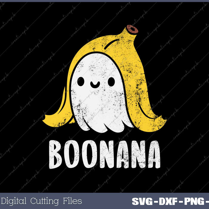 Cute Ghost Banana Halloween Costume Funny Boonana