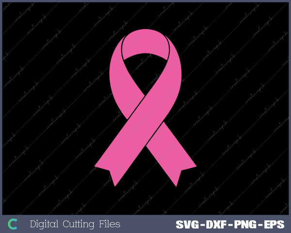 Cute Pink Ribbon Breast Cancer Awareness 