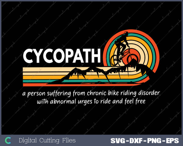 CycoPath Definition Mountain Bike Funny MTB Men's Biking